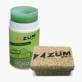 Rub-On Ski Snowboard Nordic Cross-Country Wax 70g, UNIVERSAL + Natural Polishing Ski Cork